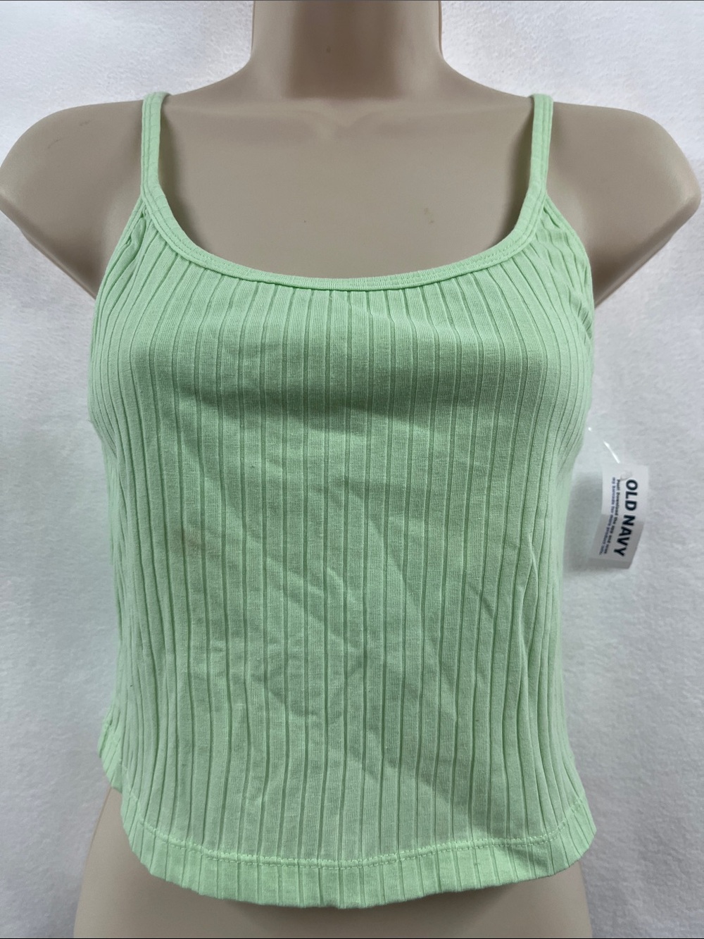 Old Navy Light Mint Ribbed Camisole